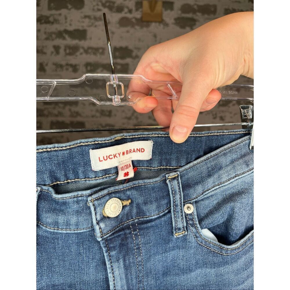 Lucky brand | women denim sweet mid-rise straight jeans - Picture 2 of 9